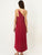 Signature Grecian Irodeio Dress Cherry