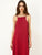 Signature Grecian Irodeio Dress Cherry