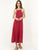 Signature Grecian Irodeio Dress Cherry