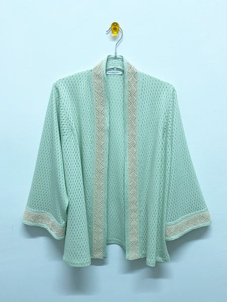 Mint Knit Resort Robe Cardigan