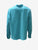 Turquoise Wool Blend Signature Shirt