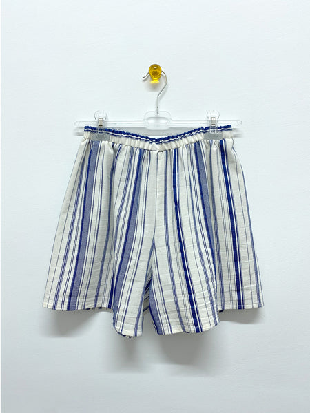Navy Striped Resort Shorts