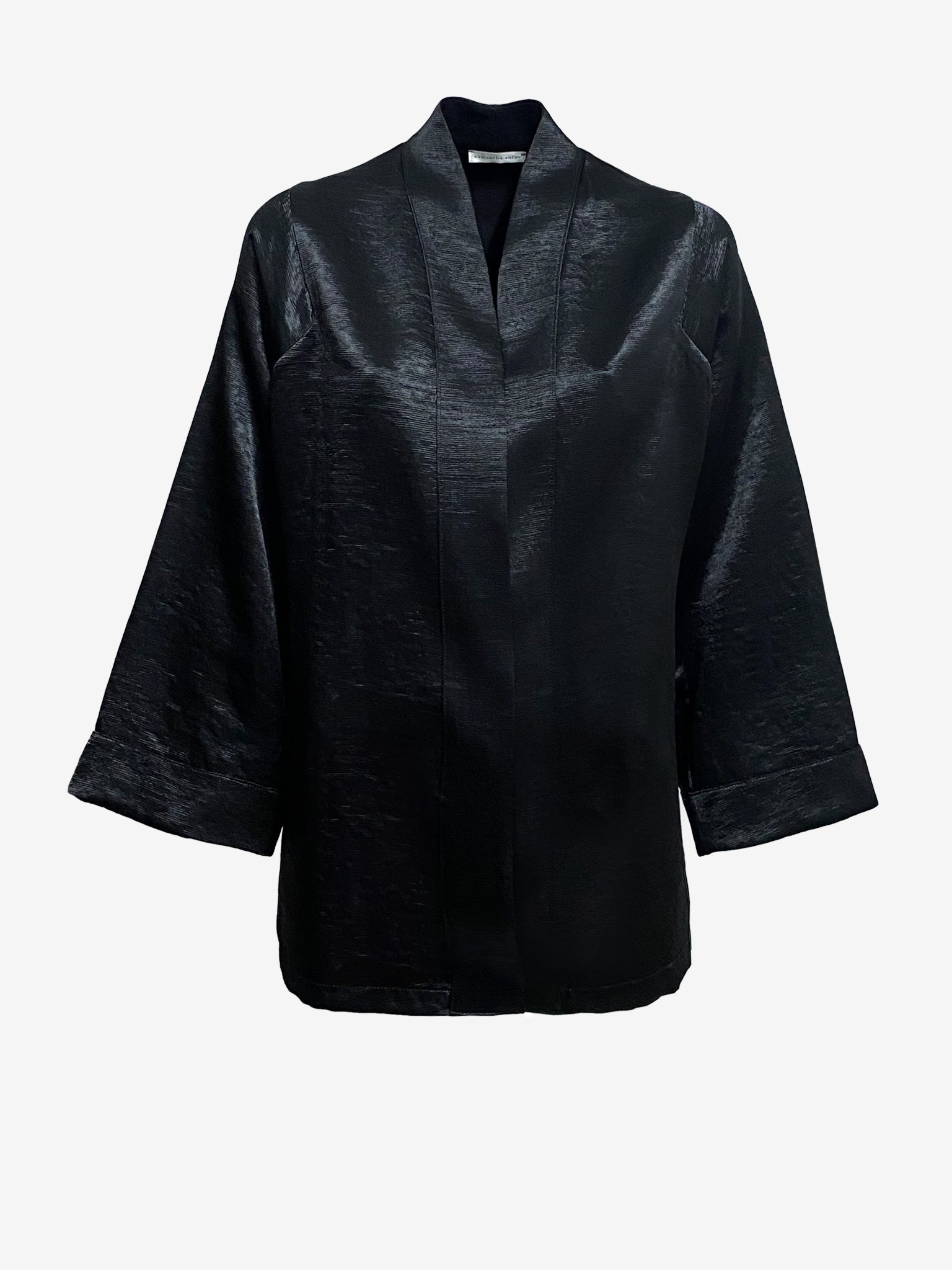 Black Robe Kimono Jacket