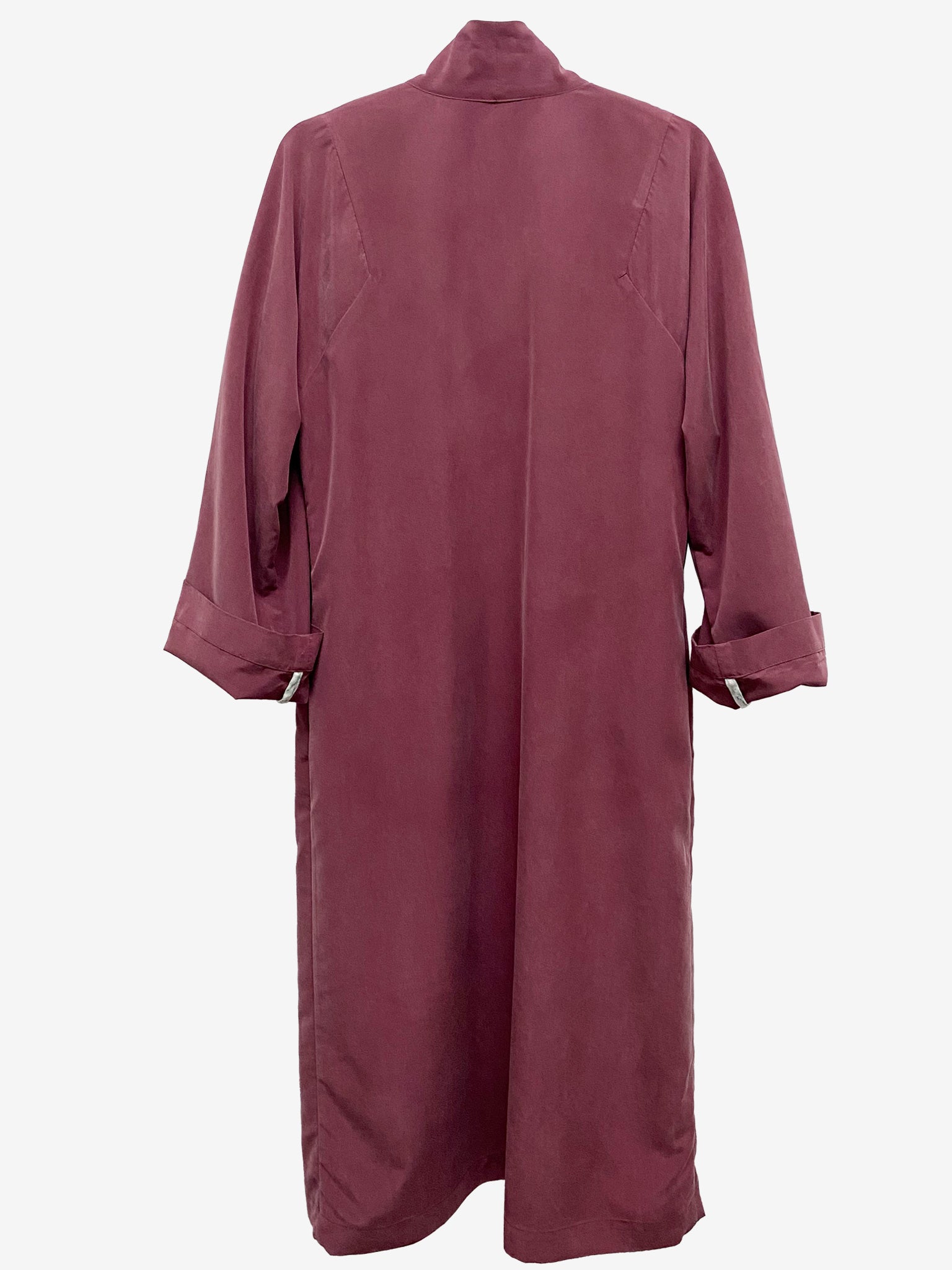 Plum Autumn Spring Trench Signature Coat