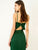 Green Long Evening Dress